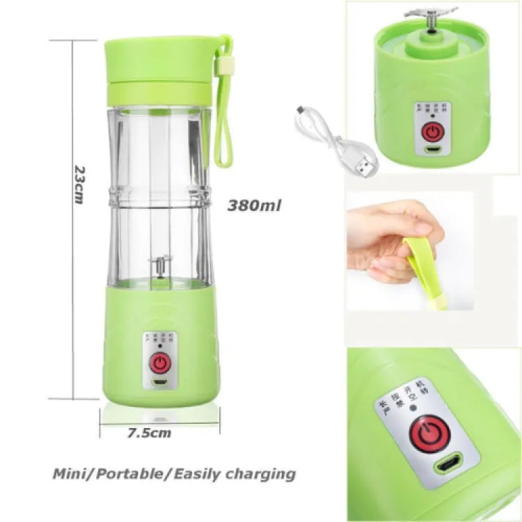 Mini Portable Juicer Blender USB Rechargeable 380ml