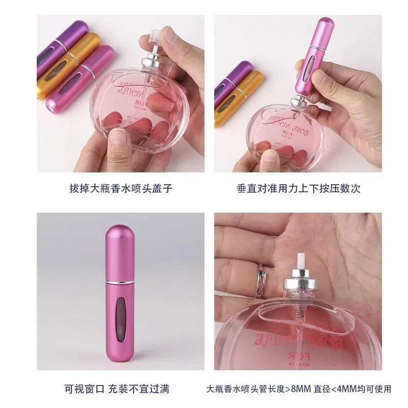 5ml Travel Mini Refillable Empty Perfume Bottle