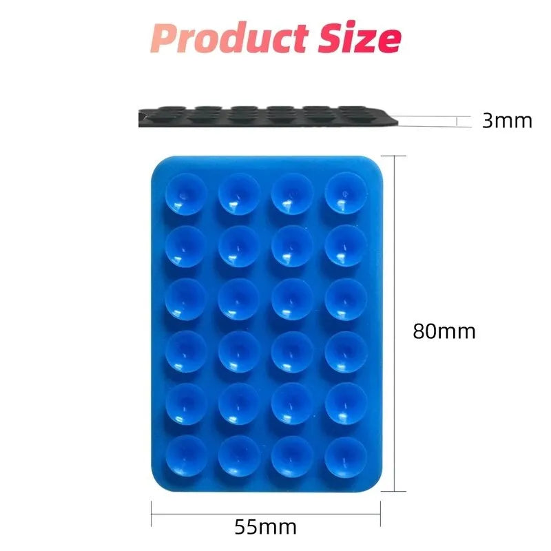 Silicone Suction Pad Phone Holder Self Adhesive Rubber Sucker