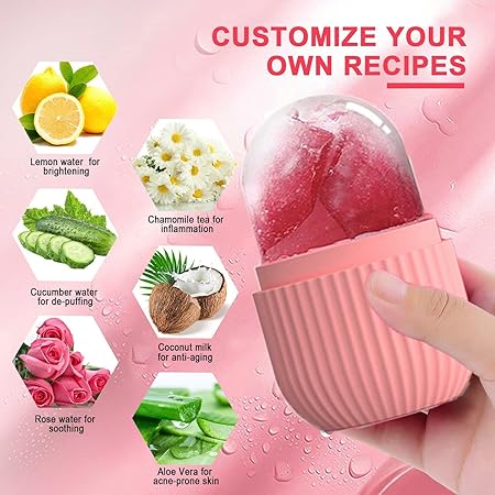 Combo Pack – Jade Roller, Ice Roller & Derma Roller (Pack of 3)