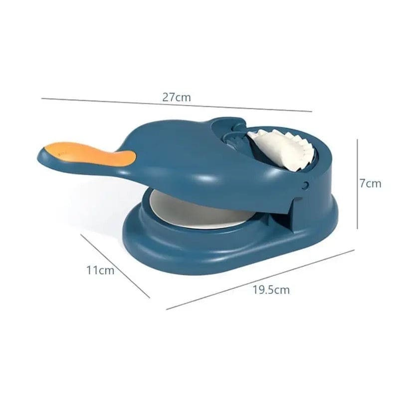 2 In 1 Dumpling Maker, Portable Manual Dumpling Presser, Dumpling Maker Mold, Dough Skin Molder Machine, Rolling Dough Dumpling Machine, Manual Tortilla Maker, Dough Pressing Tool, Kitchen Dumpling Making Tool