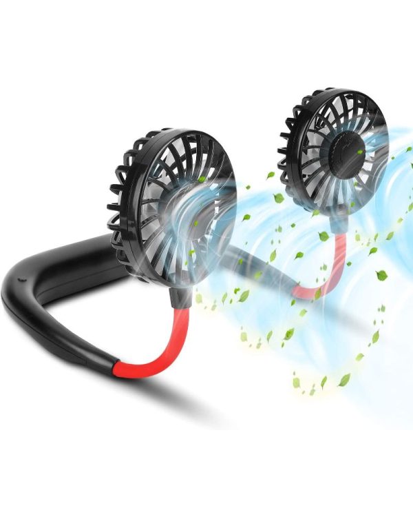 Mini Sports Fans 3 Gears Wearable Sport Fan