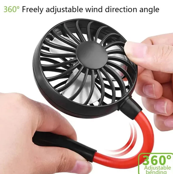 Mini Sports Fans 3 Gears Wearable Sport Fan
