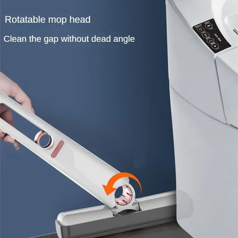 New Mini Squeeze Mop Portable Cleaning Mop Desk Cleaner Window Glass Sponge Cleaner Wear-Resistant Household Cleaning Tools