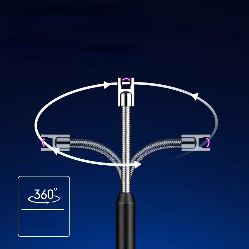 New USB Arc Pulse Ignition Gun Candle Kitchen safety Gas Stove Ignition Lighter 360 degree free rotation gadgets for women