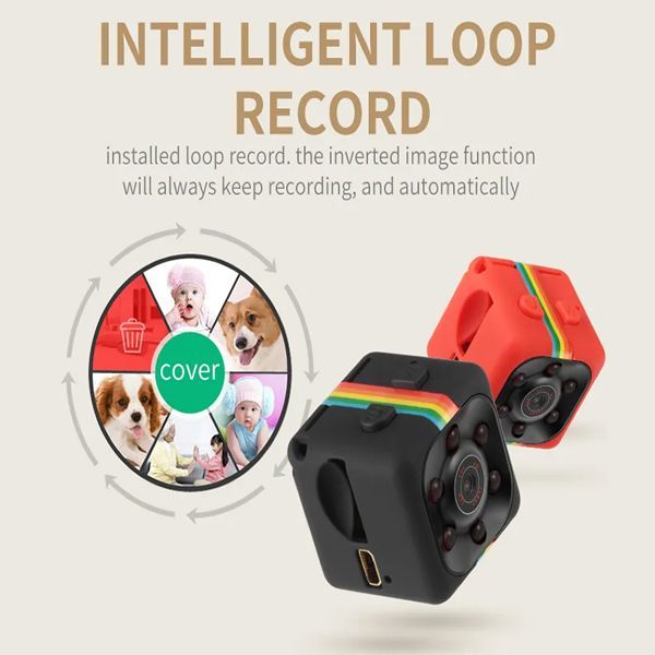 Sq11 Mini Camera Hd 1080p Sensor Night Vision Camcorder Motion Dvr Micro Camera Sport Dv Video Small Camera