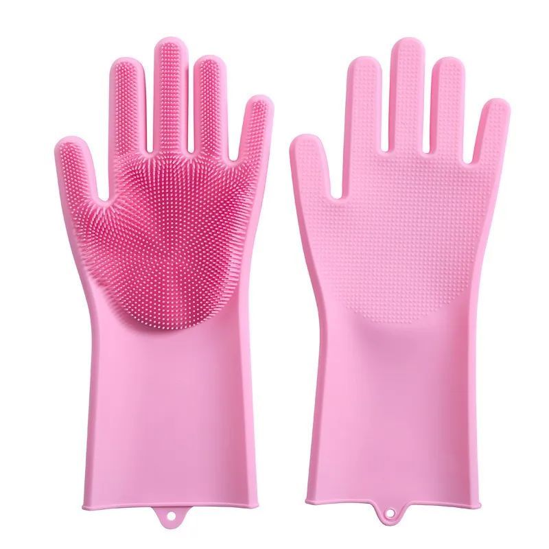 Washing Dishes Silicone Gloves Waterproof Insulated Gloves Bathroom Kitchen And Bathroom Cleaning Car Wash Multi-Purpose Gloves